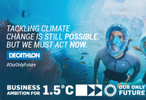 Decathlon se compromete a dar un paso al frente y establecer objetivos acordes con una nueva ambición de acción climática 5