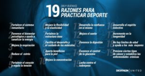 Decathlon reúne las 19 (muy buenas) razones para practicar deporte 1