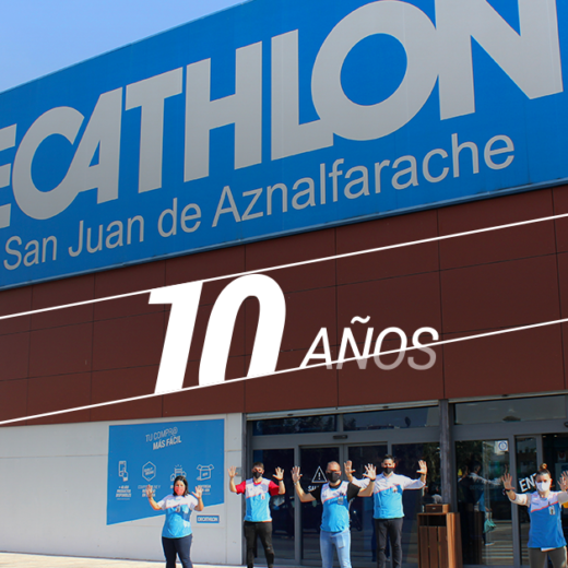 Decathlon San Juan de Aznalfarache cumple 10 años