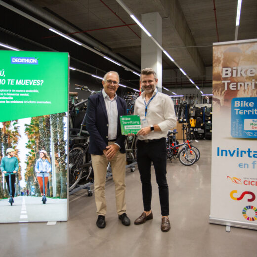 Decathlon España, primera empresa en conseguir el sello Bike Territory Movilidad