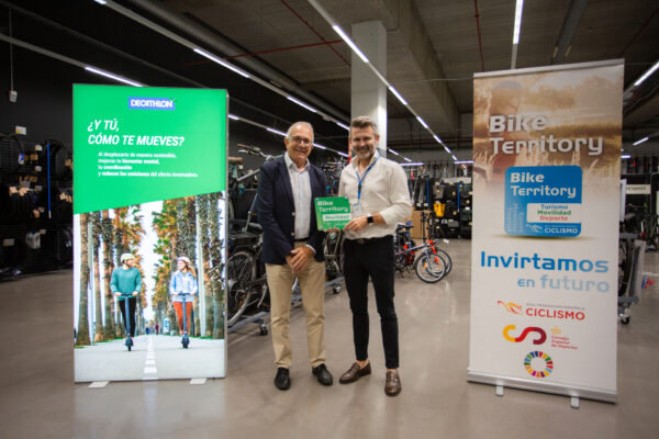 Decathlon España, primera empresa en conseguir el sello Bike Territory Movilidad
