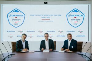 DECATHLON y CMA CGM unen fuerzas para impulsar las ambiciones de France Cyclisme