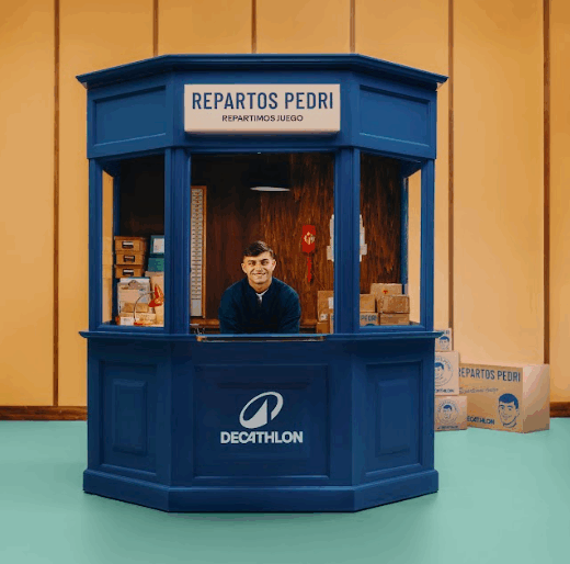 Pedri lanza su propia empresa de reparto en la última campaña de “vuelta al deporte” de Decathlon 1
