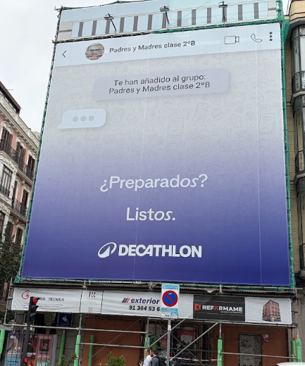 La vuelta al cole empieza cuando te añaden al grupo de WhatsApp: Decathlon lo lleva al centro de Madrid 1