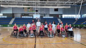 Decathlon y la FEDDF presentan la nueva camiseta oficial de las selecciones españolas de baloncesto en silla de ruedas 1